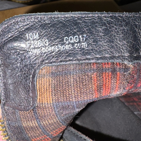 BORN Womens Chaval Leather Closed Toe Ankle Fashion Boots, Black, Size 10.0 - Picture 6 of 10